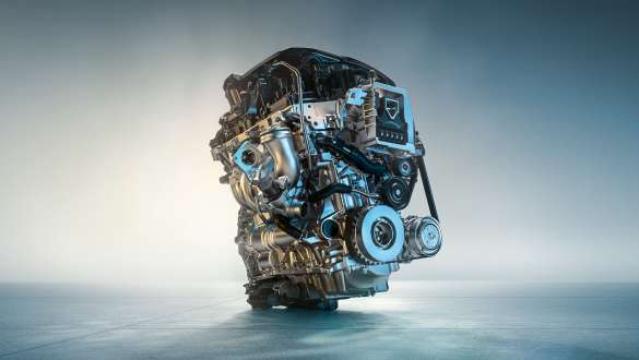Motorul M TwinPower Turbo pe benzină cu 4 cilindri. Imagine cu motorul M TwinPower Turbo pe benzină cu 4 cilindri al BMW Seria 1.