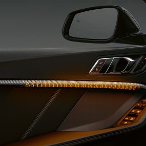 Ornamentele interioare iluminate ale BMW Seria 2 Gran Coupé Imagine cu ornamentele interioare iluminate ale BMW Seria 2 Gran Coupé, F44