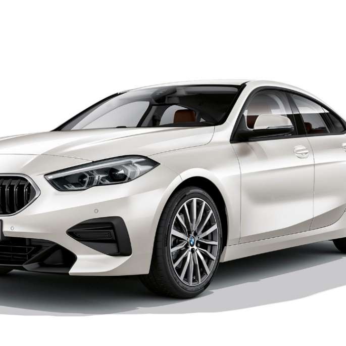 Grila radiatorului BMW a BMW Seria 2 Gran Coupé, Model Advantage Imagine cu grila radiatorului BMW a BMW Seria 2 Gran Coupé, Model Advantage, în Alb Mineral, F44