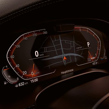 BMW Live Cockpit Professional al BMW Seria 6 Gran Turismo, G32, 2020 BMW Live Cockpit Professional al BMW Seria 6 Gran Turismo, G32, 2020