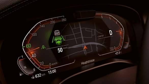 Driving Assistant Professional al BMW Seria 6 Gran Turismo, G32, 2020 Imagine cu interiorul BMW Seria 6 Gran Turismo, G32, 2020, cu Driving Assistant Professional