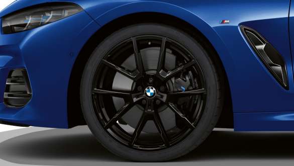 Jante M din aliaj uşor Y-spoke de 20”, tip 728 M, BMW Seria 8 Coupé, Albastru Portimao M