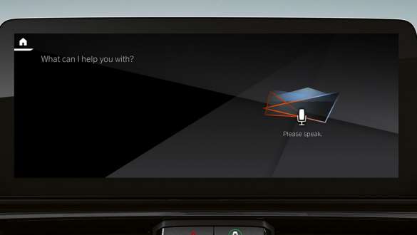 BMW Intelligent Personal Assistant, BMW Seria 8 Coupé, Control Display