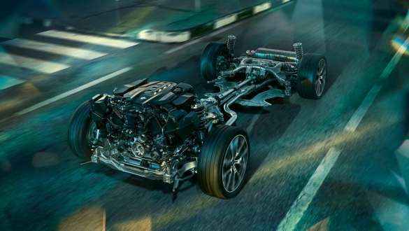 Suspensie M adaptivă „Professional” Imagine cu suspensia M adaptivă „Professional” a BMW Seria 8 Gran Coupé