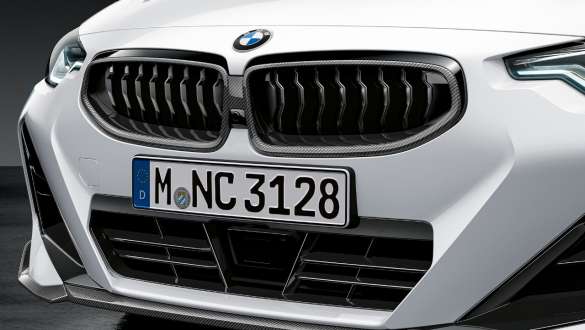 Grila frontală M Performance din fibră de carbon a modelului BMW Seria 2 Coupé G42 2021 Grila frontală M Performance din fibră de carbon a modelului BMW Seria 2 Coupé G42 2021