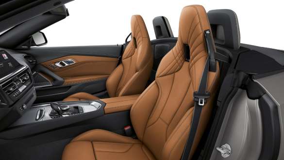 Scaunele M Sport ale BMW Z4 M40i, G29 Imagine din interior cu scaunele M Sport ale BMW Z4 M40i, G29, 2019