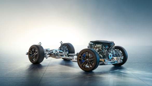 Suspensia M adaptivă a BMW Z4 M40i Roadster, G29 Imagine cu suspensia M adaptivă a BMW Z4 M40i Roadster, G29, 2019