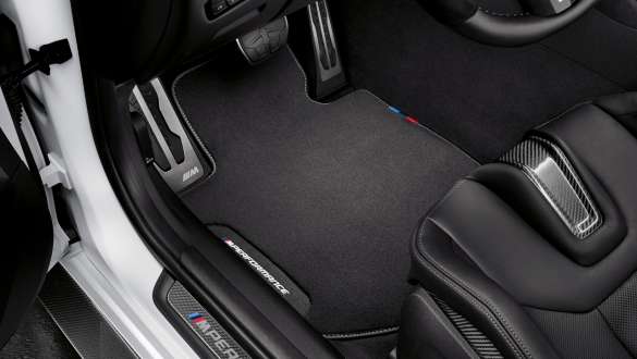 Covoraşe M Performance ale BMW M3 Sedan G80 2020 Interior şi covoraşe M Performance ale BMW M3 Sedan G80 2020