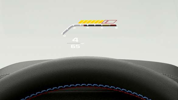 BMW Head-Up Display al automobilelor BMW X3 M F97 G01 LCI Facelift 2021 BMW Head-Up Display al automobilelor BMW X3 M F97 G01 LCI Facelift 2021