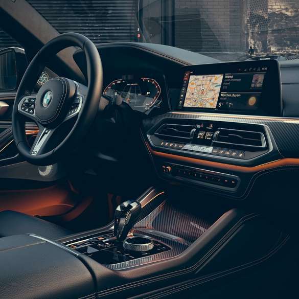 Habitaclul BMW X6 M50i şi M50d, G06 Designul habitaclului BMW X6 M50i şi M50d, G06