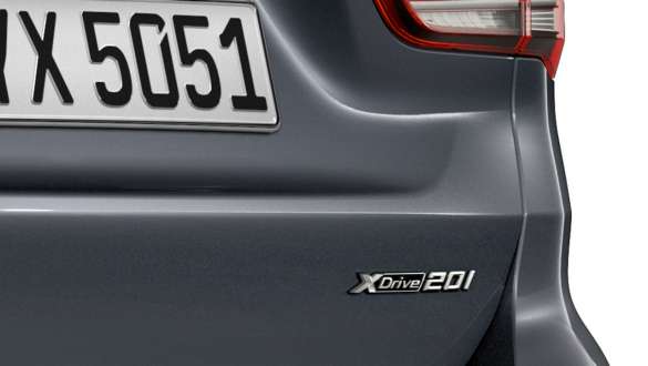 Logoul BMW xDrive al BMW X1 F48 BMW xDrive spate al BMW X1 F48 LCI