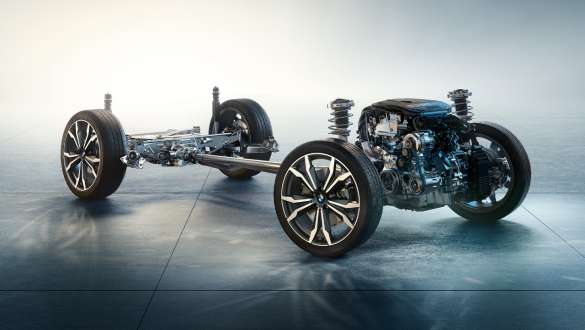 Imagine cu suspensia adaptivă a BMW X2, F39, 2018 Imagine cu suspensia adaptivă a BMW X2, F39, 2018