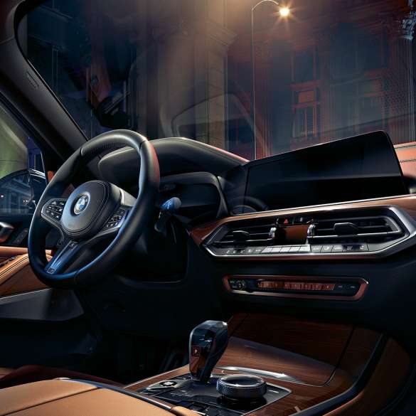 Habitaclul BMW X5 Imagine din habitaclul BMW X5, G05, 2018