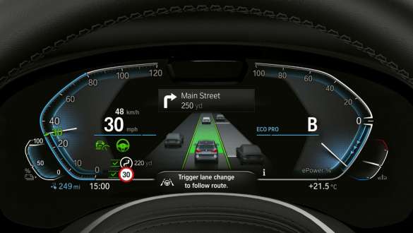 Navigaţie activă BMW iX3 G08 2021