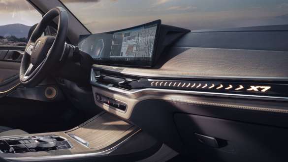 BMW X7 LCI habitaclu BMW X7 LCI habitaclu cu afişaj curbat BMW