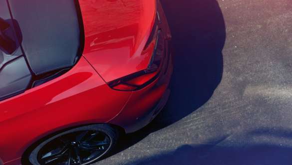 Diferenţial M sport al BMW Z4 Roadster Perspectivă de sus a părţii spate a BMW Z4 Roadster
