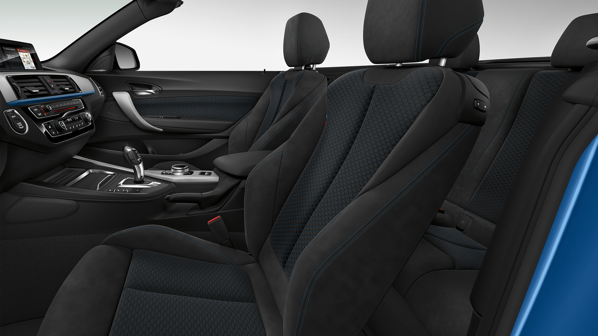 Interiorul BMW Seria 2 Cabriolet, Model M Sport Interiorul BMW Seria 2 Cabriolet, Model M Sport