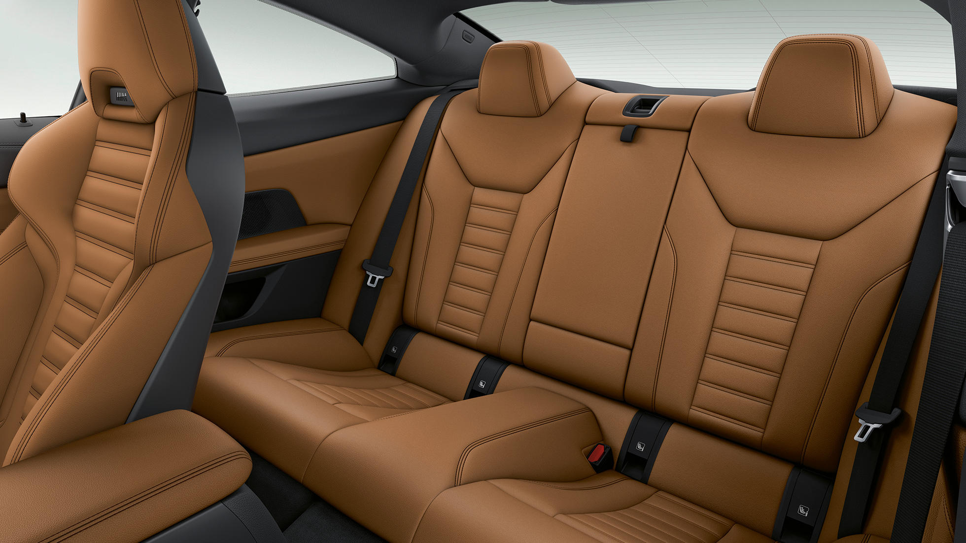 Scaunele sport ale BMW Seria 4 Coupé, G22 Imagine cu interiorul BMW Seria 4 Coupé, G22, 2020, cu scaune sport