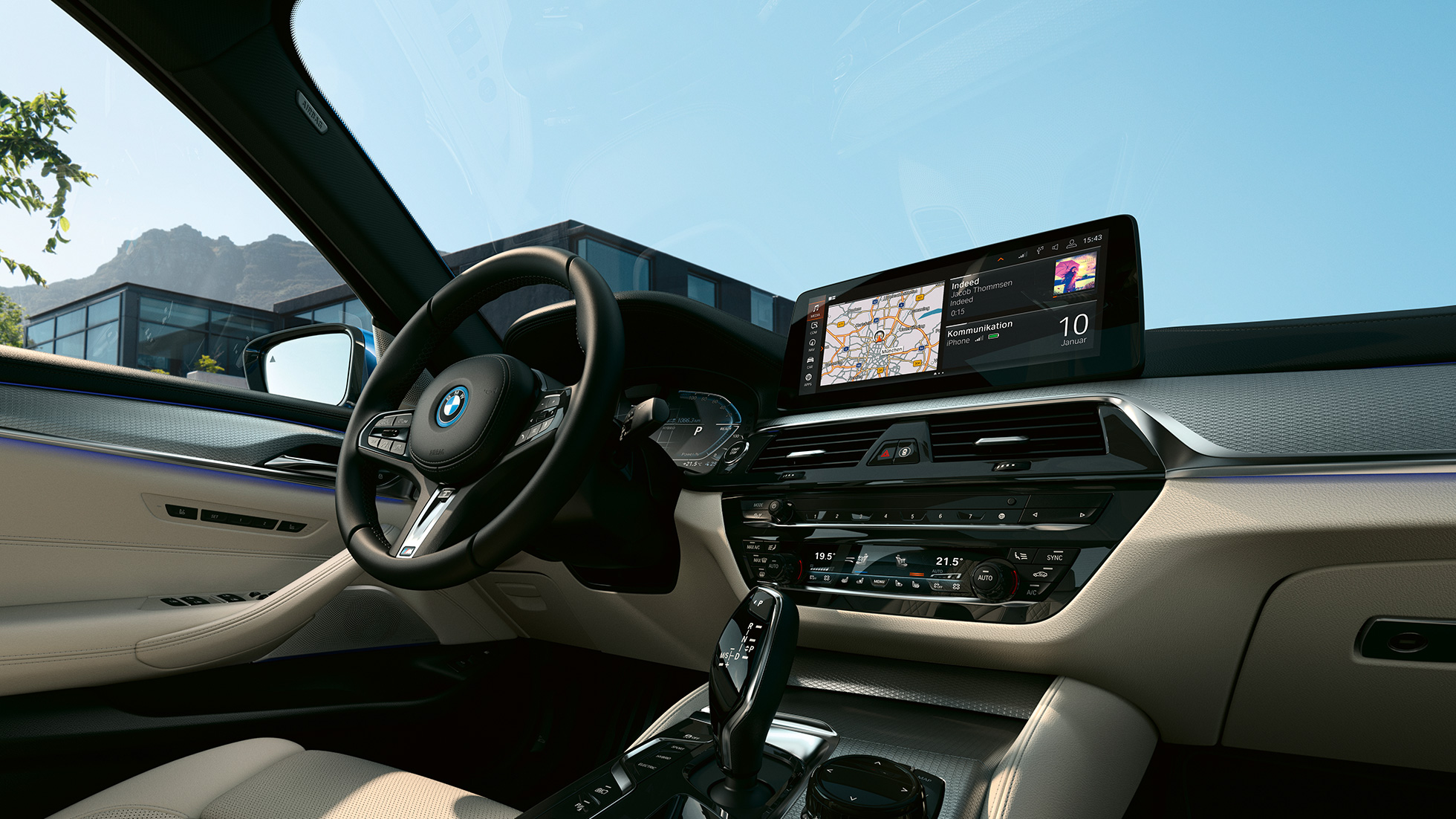 Interiorul BMW Seria 5 Sedan, G30 Interiorul BMW Seria 5 Sedan, G30, Facelift, 2020