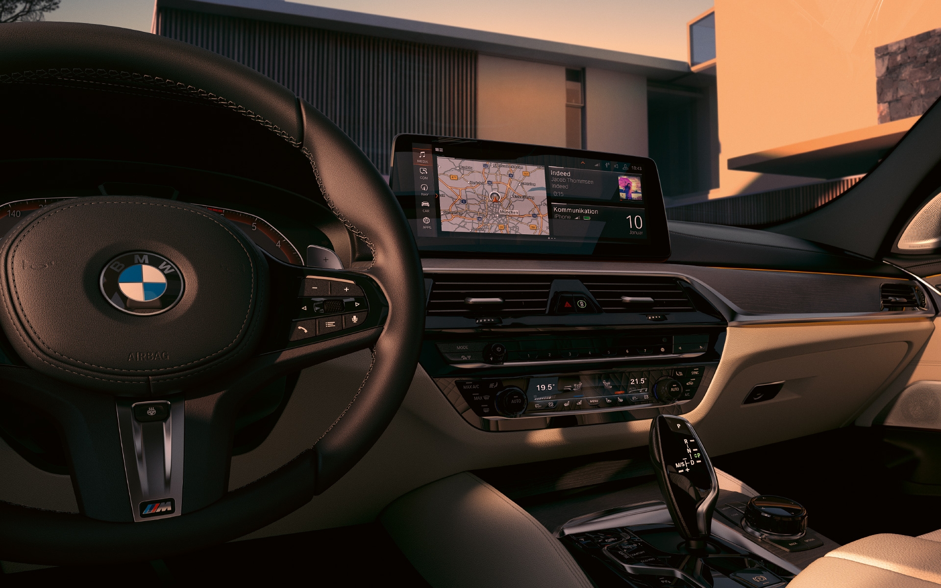 Habitaclul BMW Seria 6 Gran Turismo 640i xDrive, G32, 2020