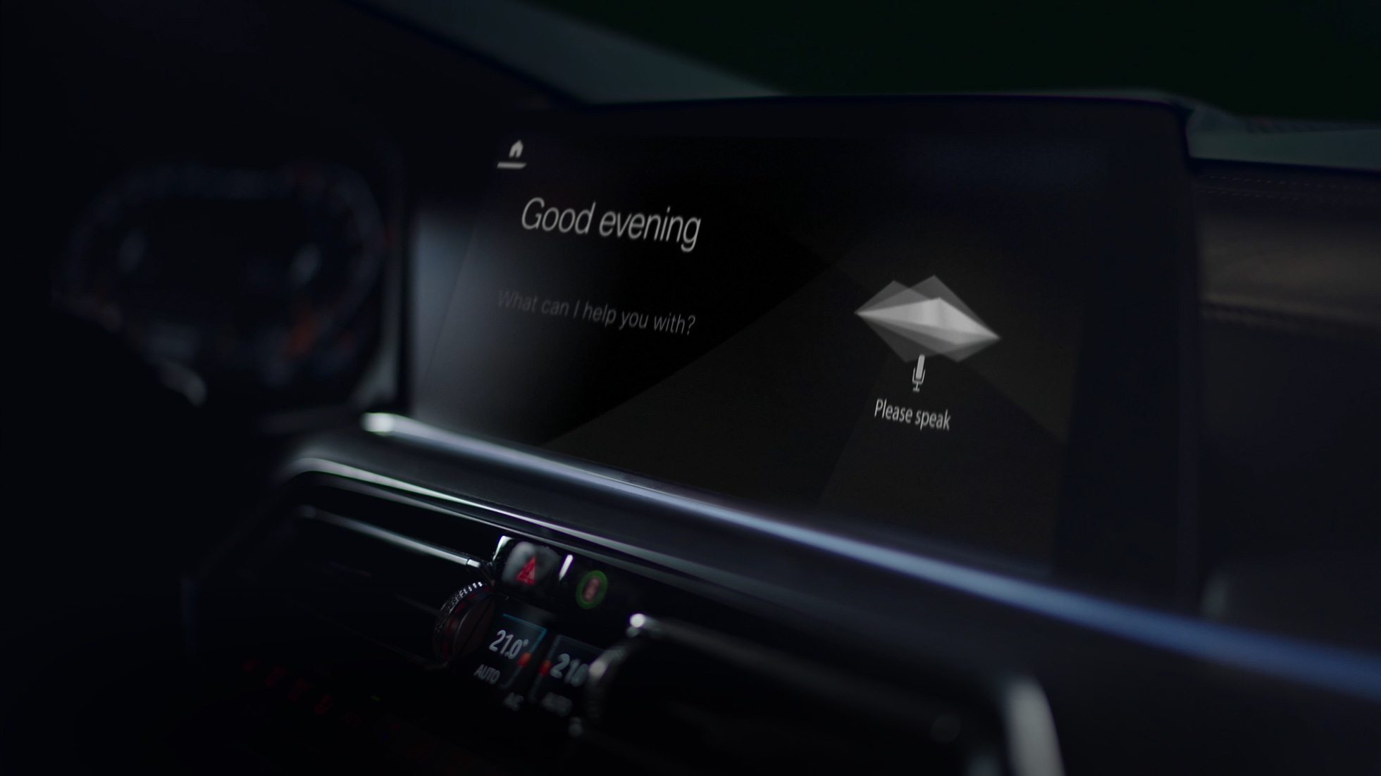 Imagine cu Asistentul personal inteligent al BMW M850i xDrive. Imagine cu Asistentul personal inteligent al BMW M850i xDrive.