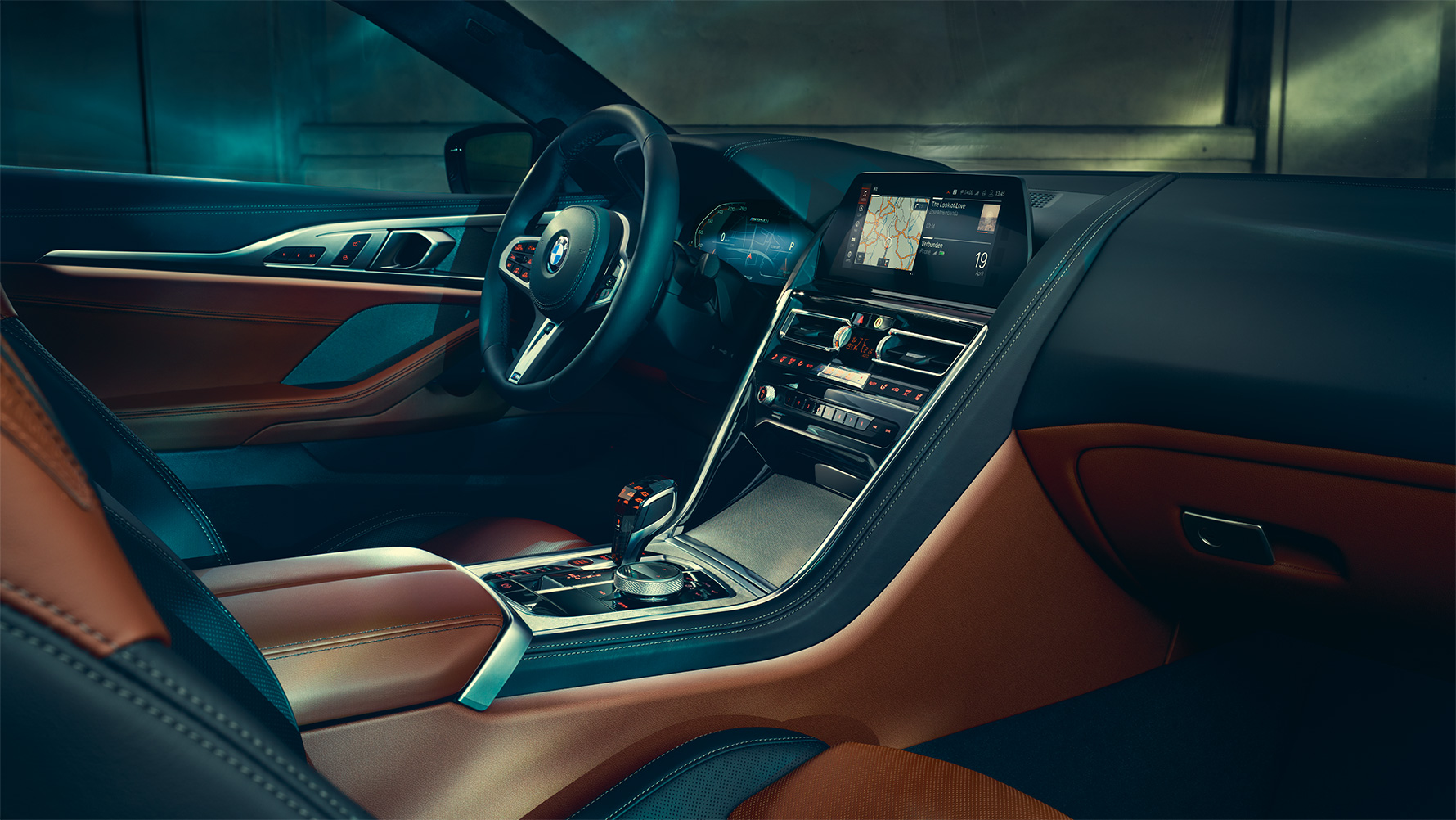 Interiorul BMW Seria 8 Coupé Interiorul BMW Seria 8 Coupé.