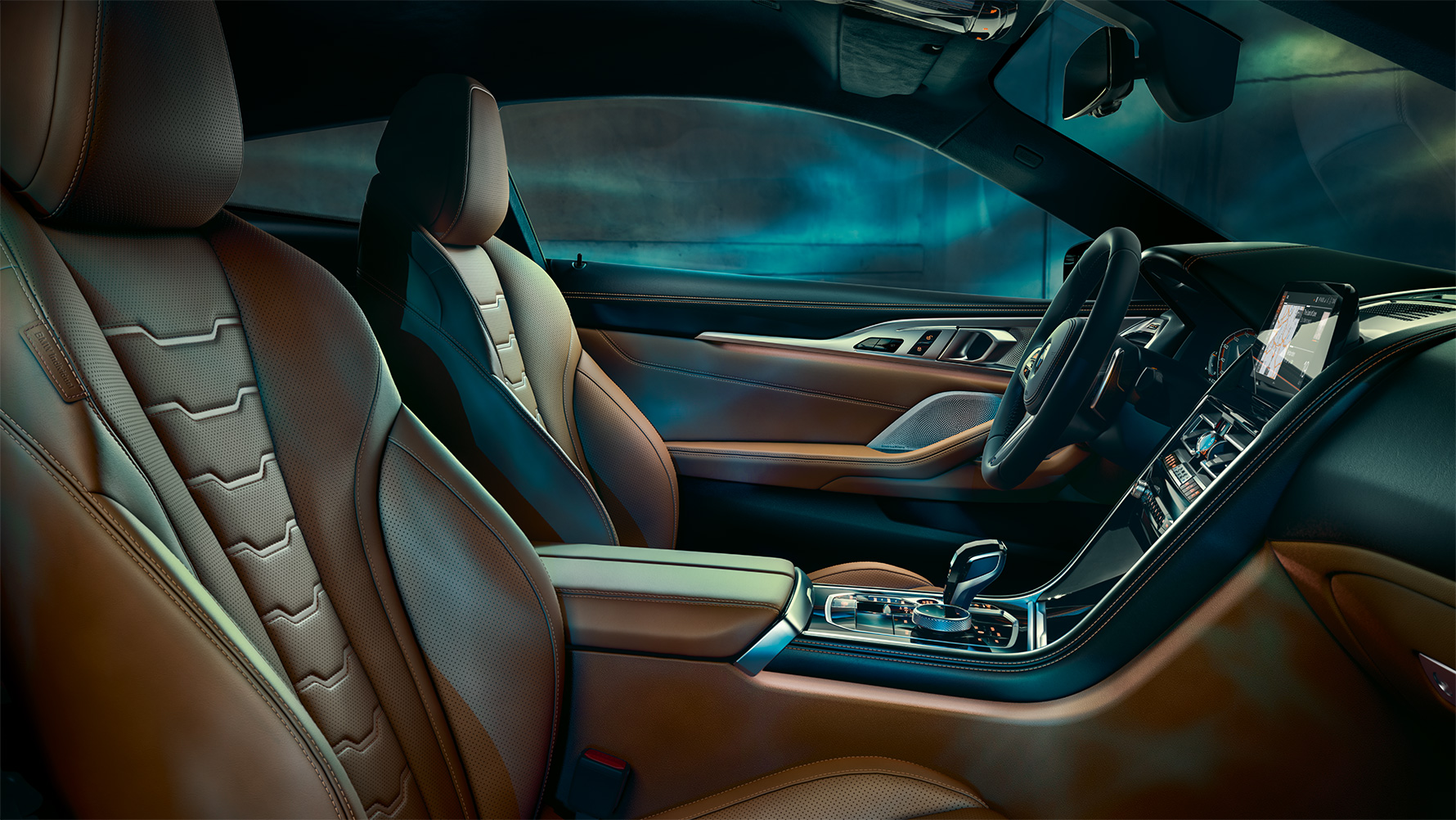 Interiorul BMW Seria 8 Coupé cu echipamente BMW Individual Interiorul BMW Seria 8 Coupé cu echipamente BMW Individual.