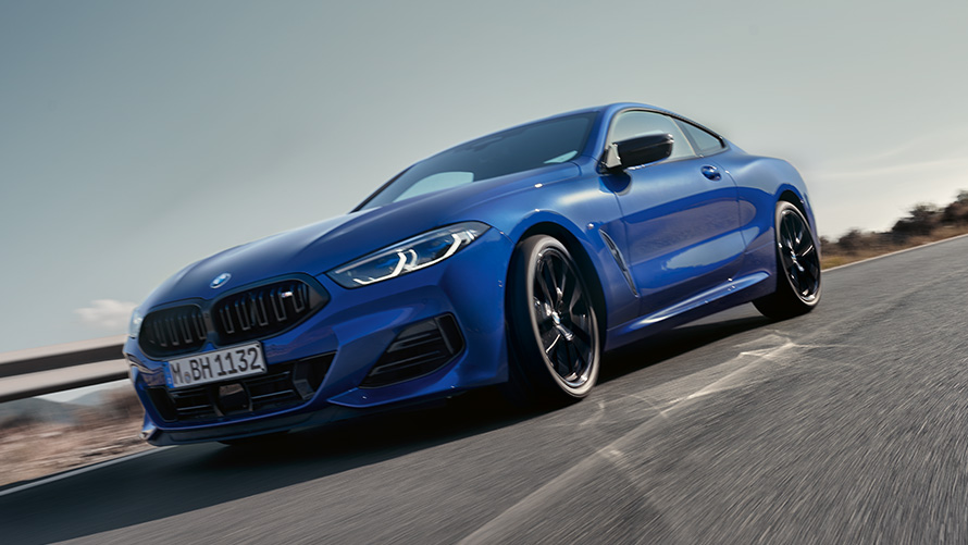 BMW M850i xDrive Coupé, Albastru Portimao M