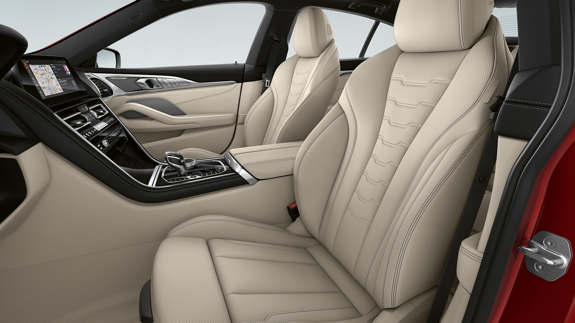 Echipamentele interioare ale modelului de bază Imagine cu echipamentele interioare ale modelului de bază BMW Seria 8 Gran Coupé