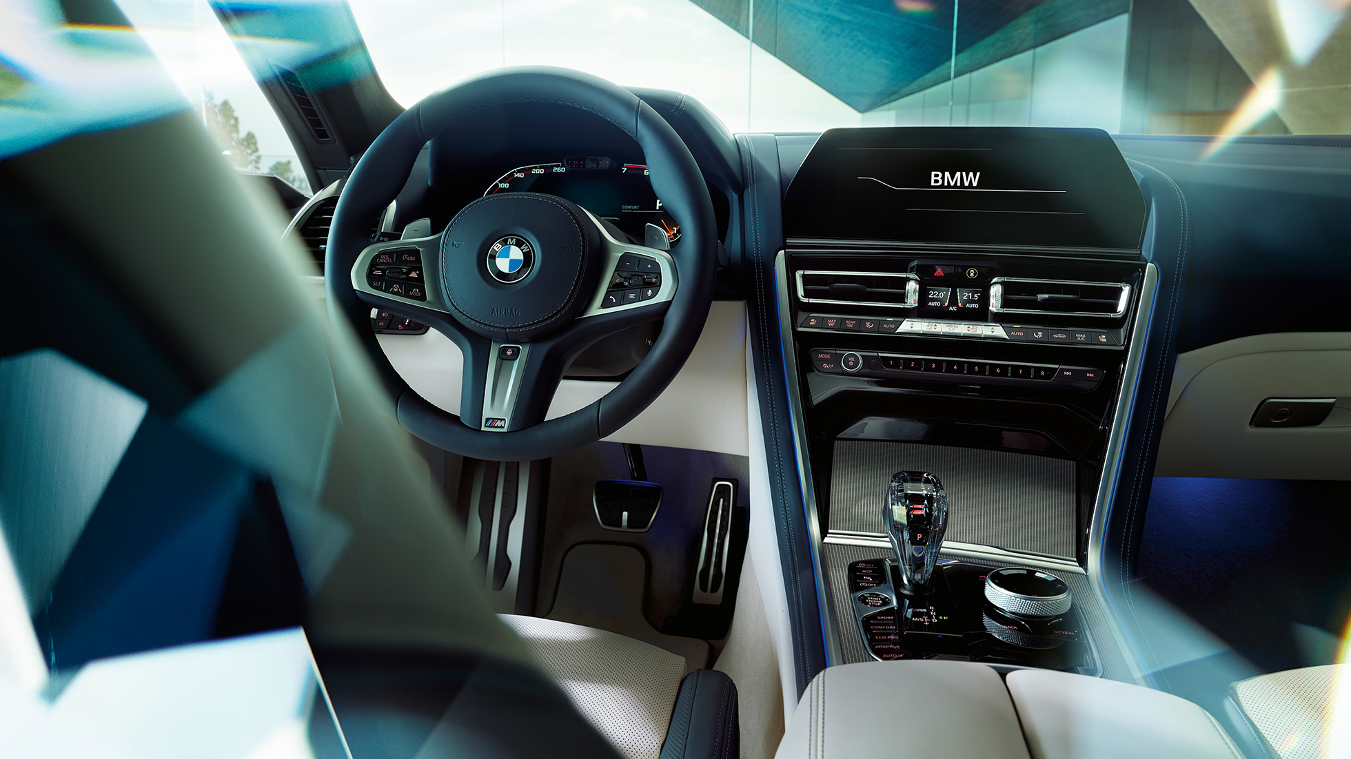 „BMW Intelligent Personal Assistant” Imagine cu „BMW Intelligent Personal Assistant” al BMW Seria 8 Gran Coupé