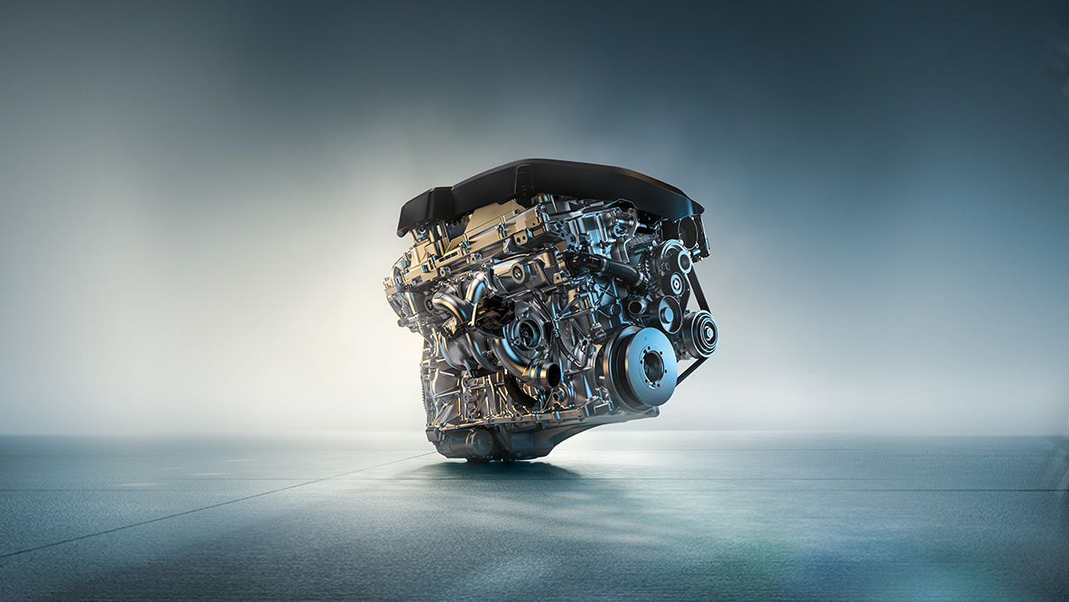 Motorul BMW TurboPower Turbo cu 6 cilindri Imagine cu motorul BMW TwinPower Turbo cu 6 cilindri al BMW Seria 8 Gran Coupé