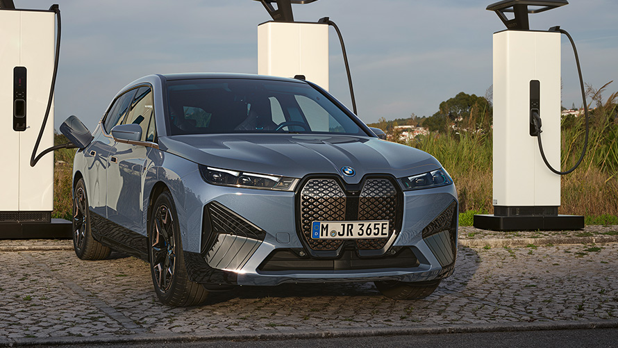 BMW iX M60 i20 2022, SUV electric, BMW Individual Storm Bay 