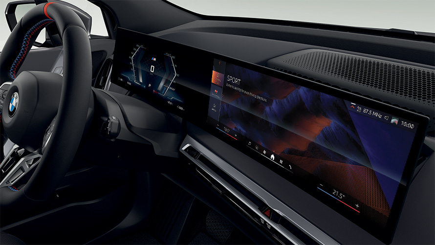 BMW iX M60 i20 2022, SUV electric, automobil electric, afişaj curbat BMW