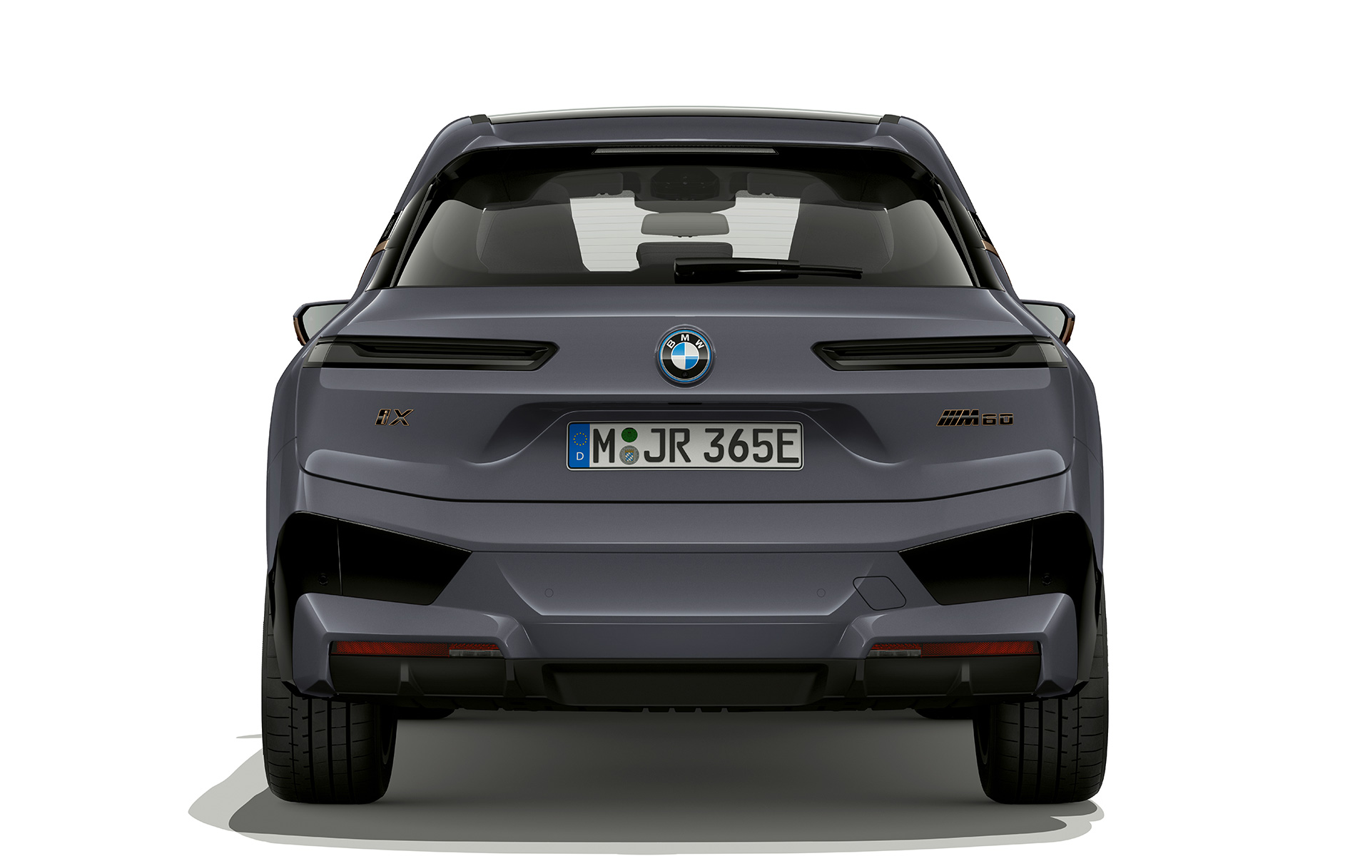 Faruri Shadow Line ale BMW iX M60 i20 2022, SUV electric, BMW Individual Storm Bay BMW iX M60 i20 2022, SUV electric, automobil electric Gri Oxid, faruri M Shadow Line