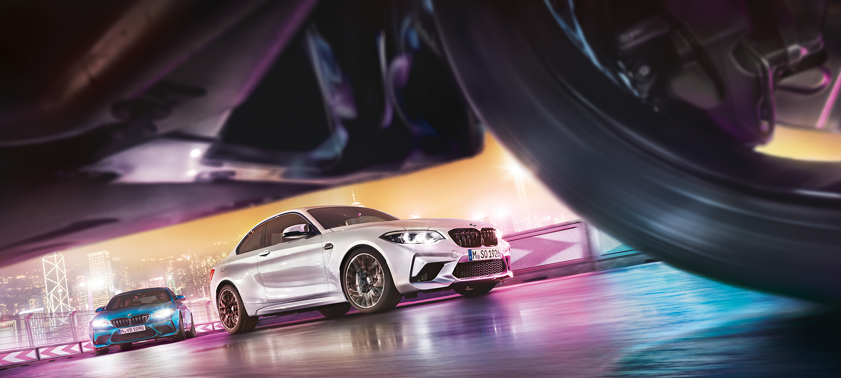 Datele tehnice ale BMW M2 Competition Datele tehnice ale BMW M2 Competition, F87, 2018, în Argintiu Hockenheim, imagine din lateral cu varianta BMW Individual, 2020