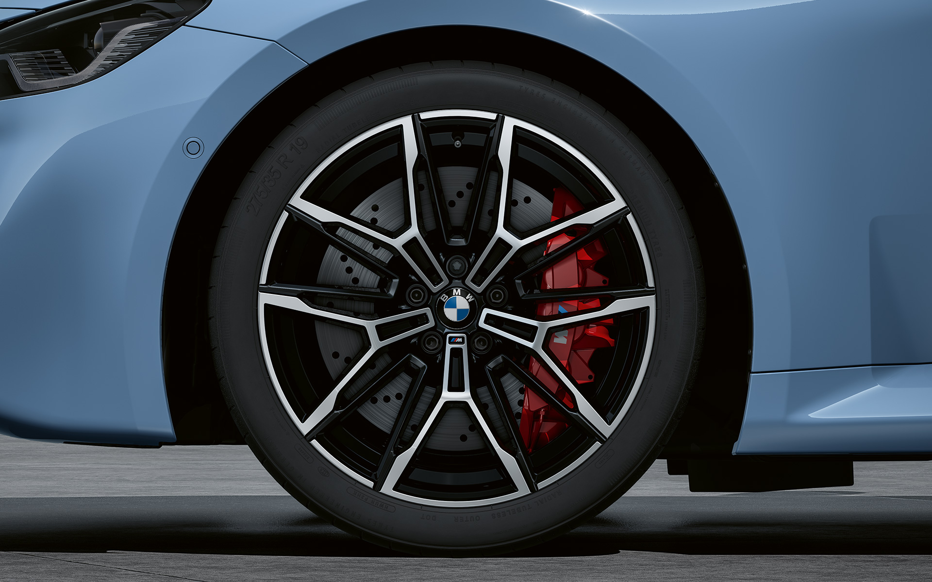 BMW M2, jante M din aliaj uşor Double-spoke de 21”, tip 930 M Jante M din aliaj uşor Double-spoke de 21”, tip 930 M, BMW M2