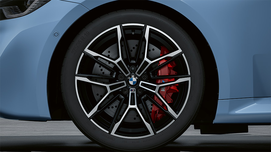 Jante M din aliaj uşor Double-spoke de 21”, tip 930 M, BMW M2