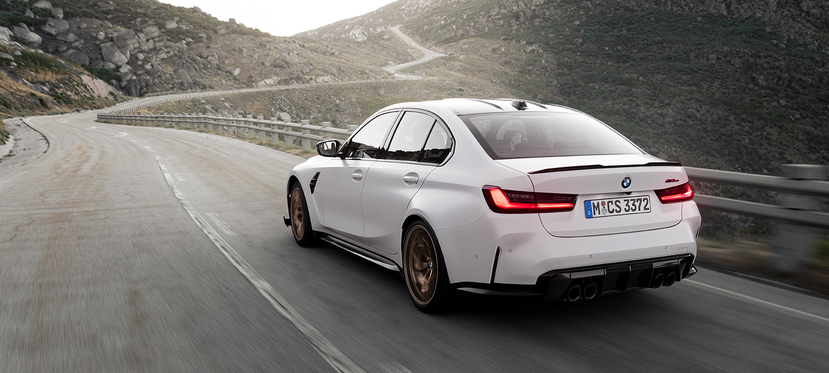 BMW M3 CS BMW M3 CS pe drum de munte