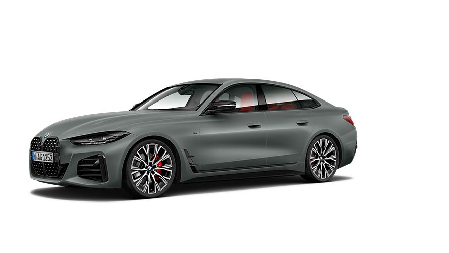 BMW Seria 4 Imagine cu trei sferturi din partea laterală a BMW M440i xDrive Gran Coupé G26 2021 BMW Seria 4 Imagine cu trei sferturi din partea laterală a BMW Seria 4 Gran Coupé G26 2021