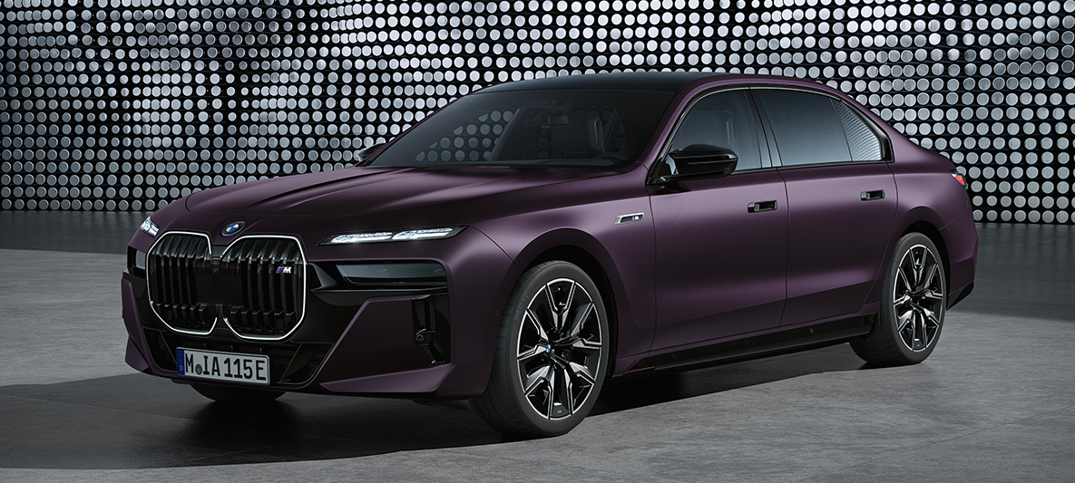 Culori speciale, Violet Frozen, modelele BMW Seria 7 Modelele BMW Seria 7 M, culori speciale, Violet Frozen