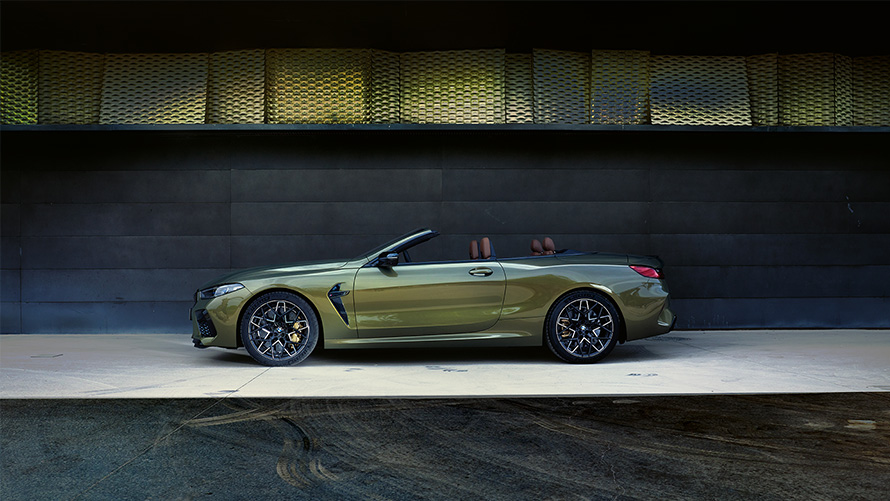 BMW M8 Competition Cabriolet, BMW Individual Brass