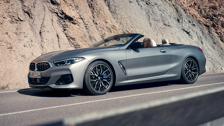 BMW M850i xDrive Cabriolet, BMW Individual Gri Frozen Pure