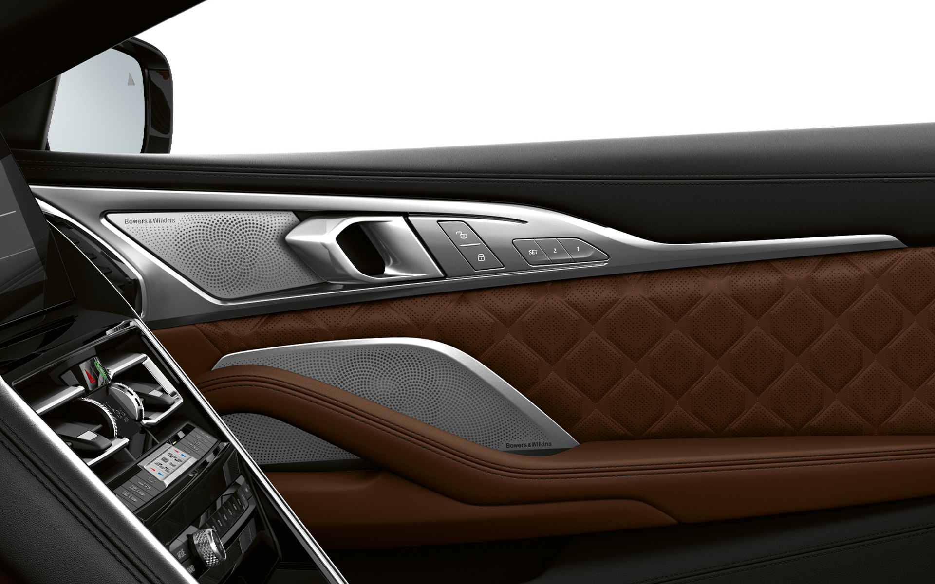 BMW M8 Cabriolet, sistem de sunet surround Bowers & Wilkins Diamond