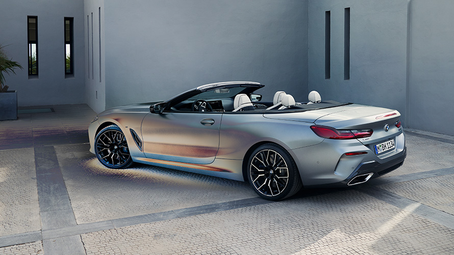 Noul BMW Seria 8 Cabriolet, BMW Individual Gri Frozen Pure Noul BMW Seria 8 Cabriolet, BMW Individual Gri Frozen Pure