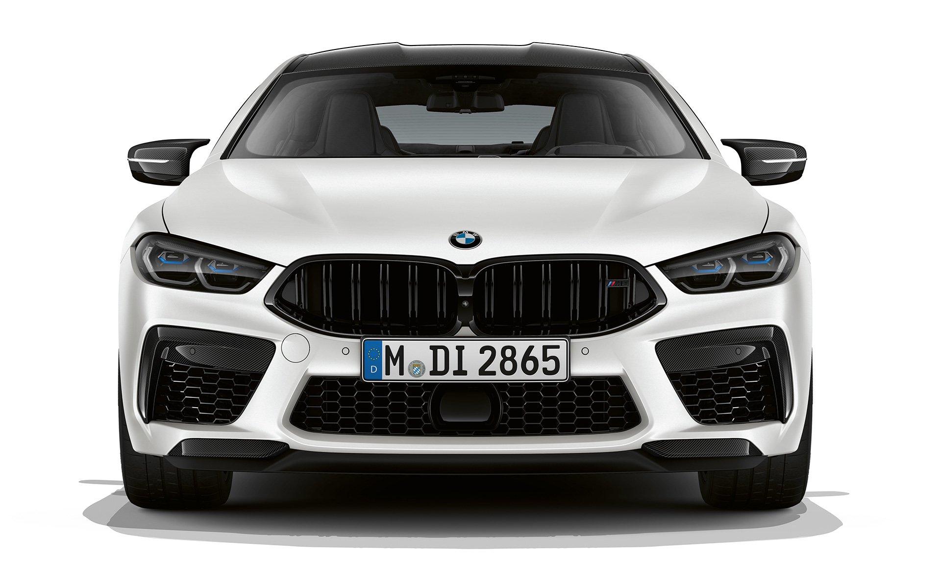 BMW M8 Competition Gran Coupé, BMW Individual Alb Frozen Brilliant