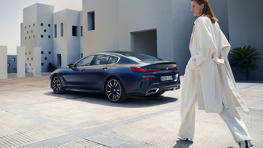 BMW M850i xDrive Gran Coupé, BMW Individual Albastru Frozen Tanzanite