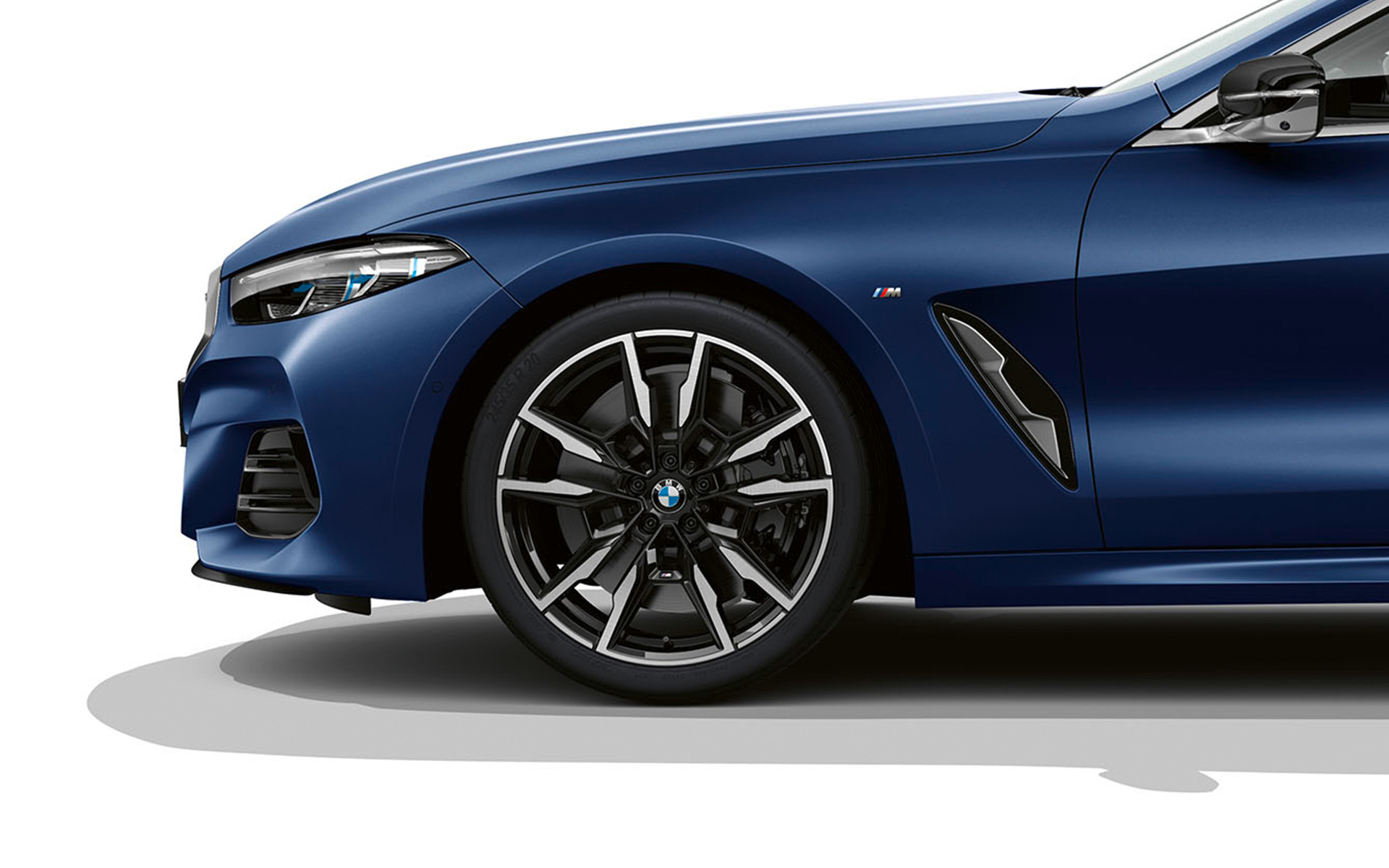 BMW M850i xDrive Gran Coupé, jante M din aliaj uşor Double-spoke, tip 895 M, Bicolor