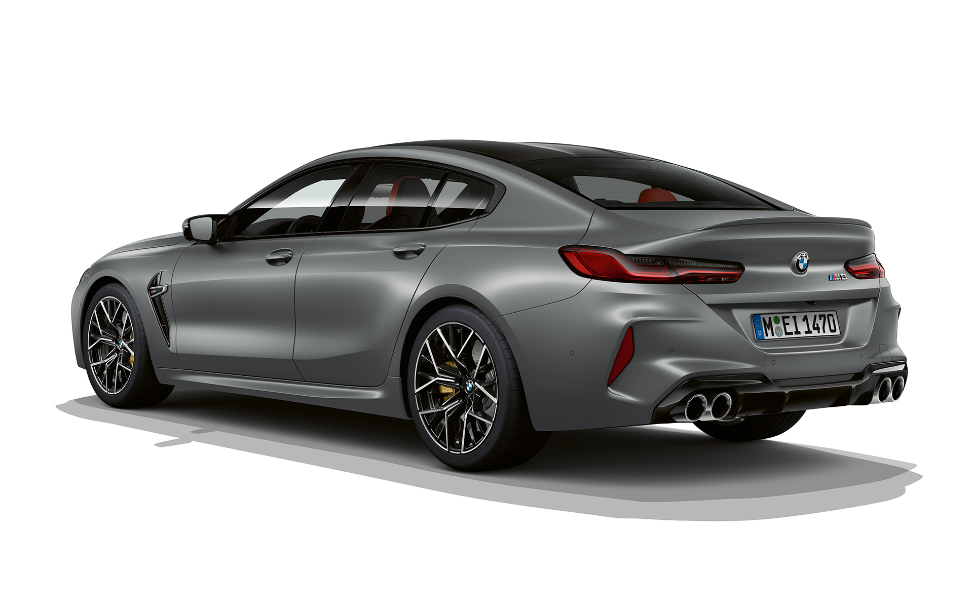 BMW M8 Gran Coupé, BMW Individual Gri Frozen Pure