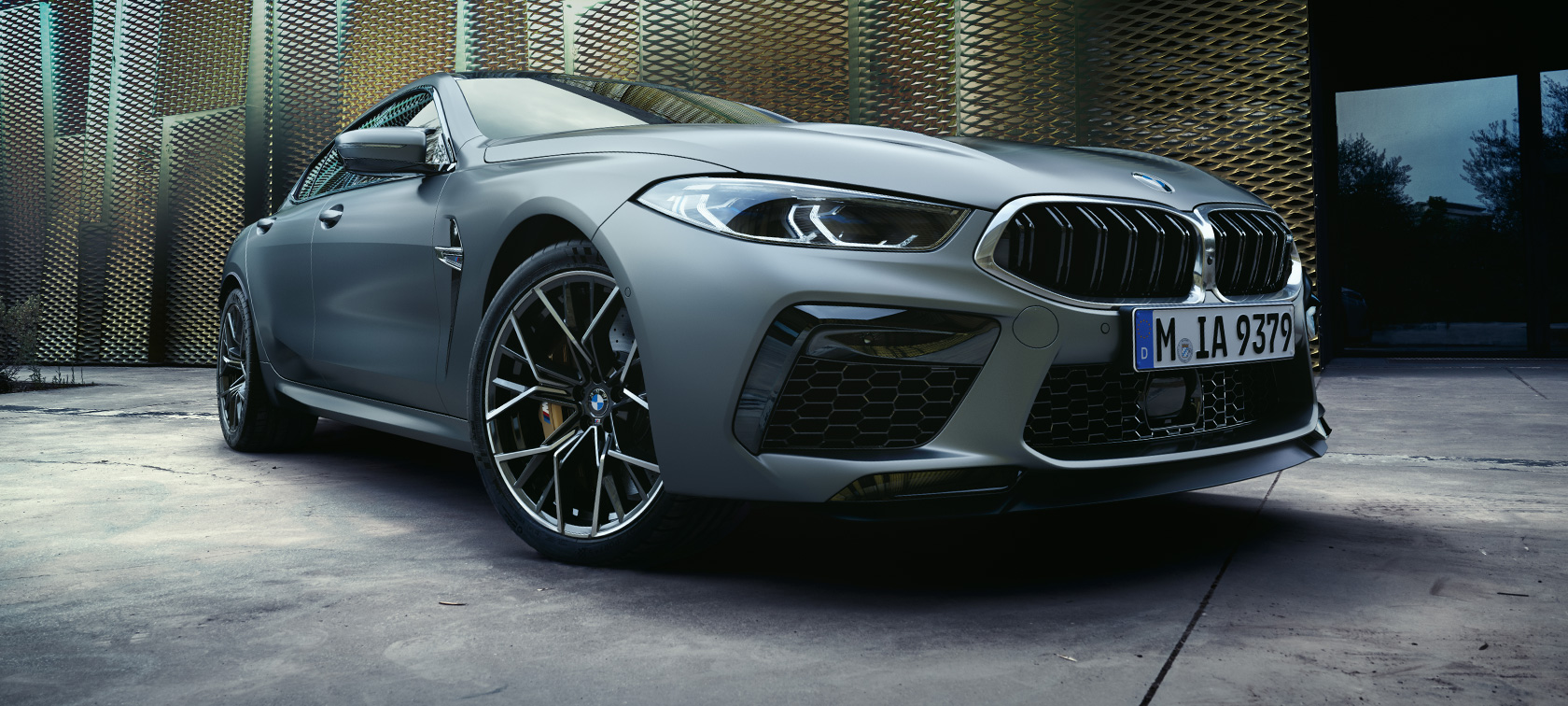 BMW M8 Gran Coupé, BMW Individual Gri Frozen Pure