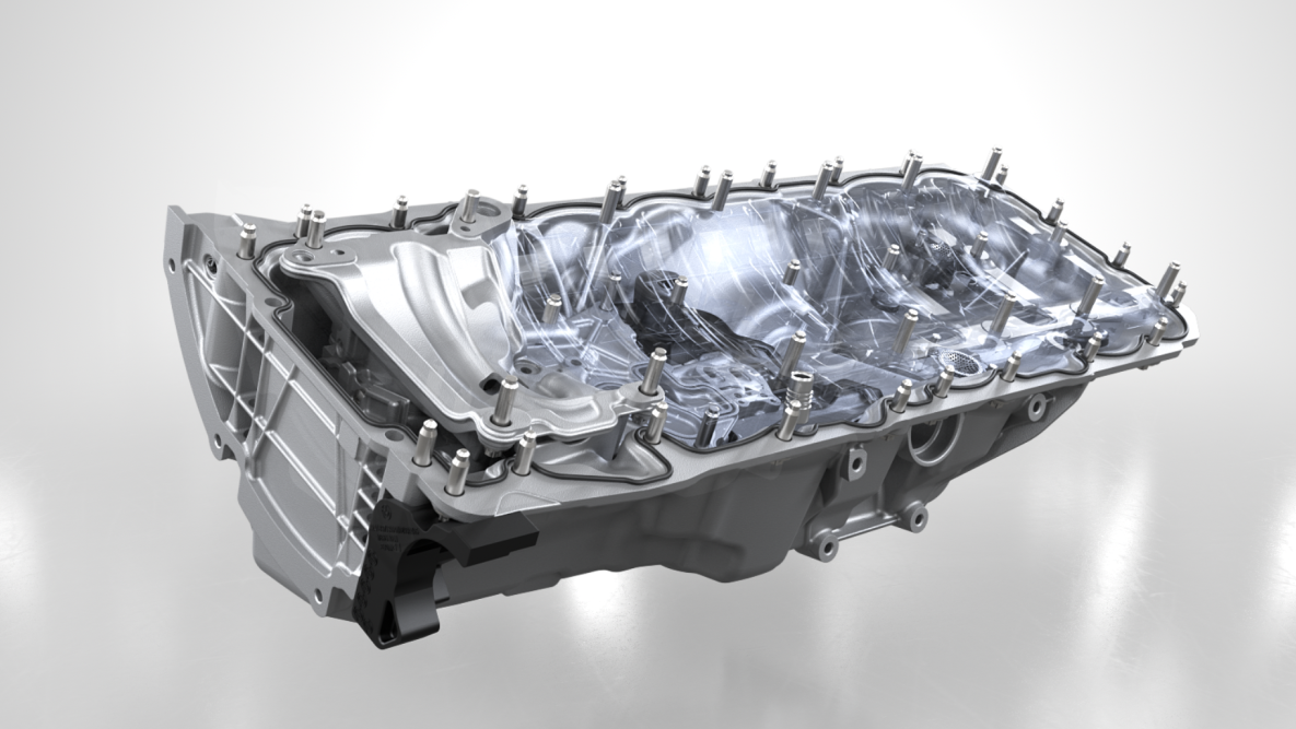 Motor performant M TwinPower Turbo pe benzină cu 6 cilindri şi pompă de ulei. BMW X3 M Competition şi BMW X3 M cu motor performant M TwinPower Turbo pe benzină cu 6 cilindri şi pompă de ulei.